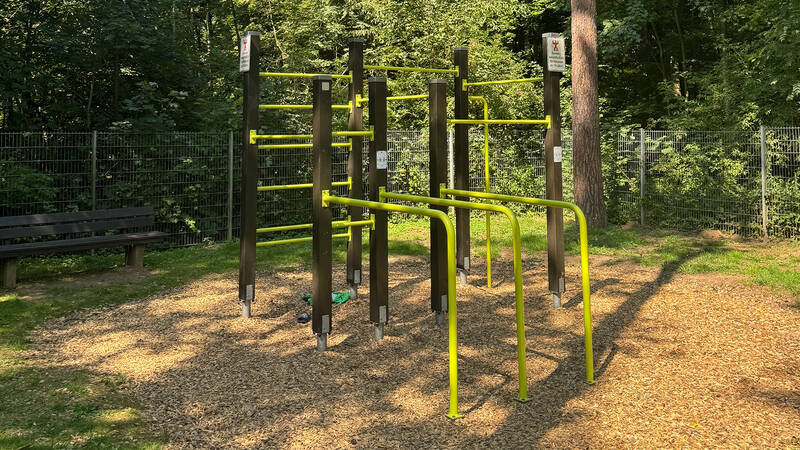 Calisthenics-Park im Freibad Bittenfeld