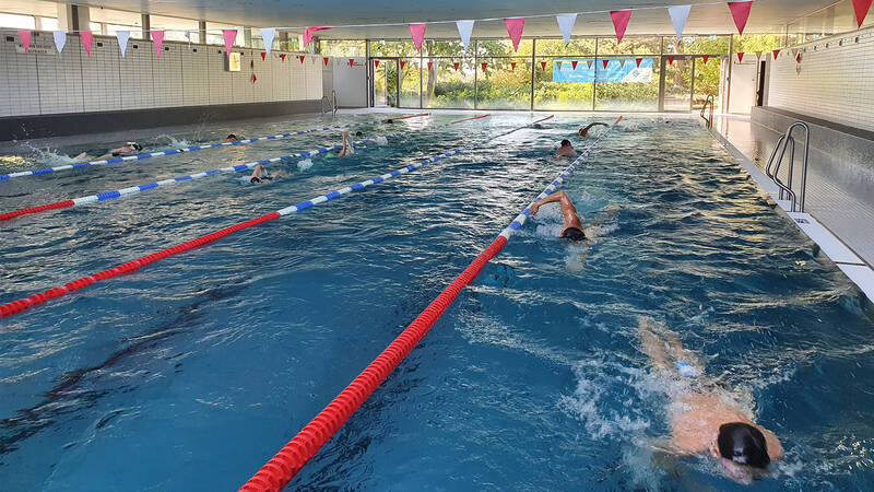 Schwimmverein im Hallenbad Neustadt