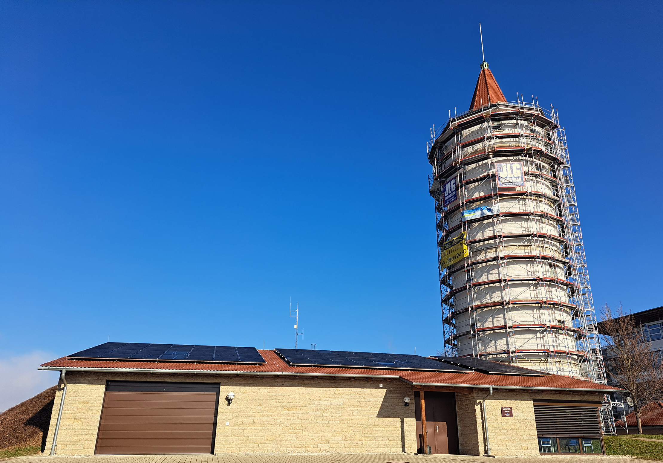 PV-Anlage am Wasserturm